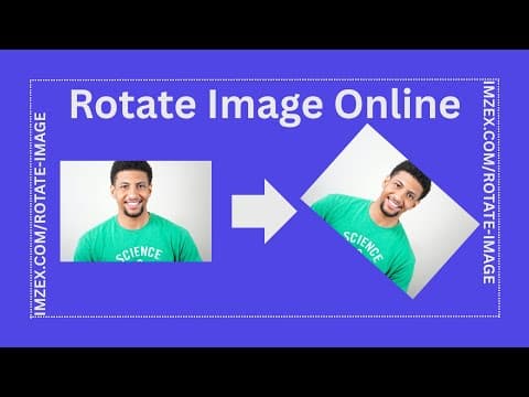 Rotate Image Online video thumbnail