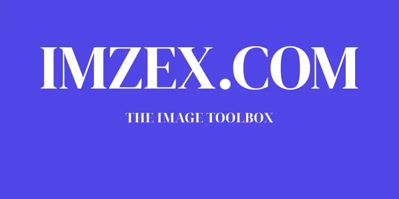 IMZEX Image Editing Preview